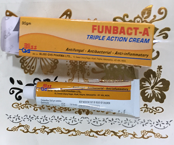Funbact A Triple Action Cream